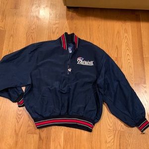 Vintage Patriots Quarter Zip